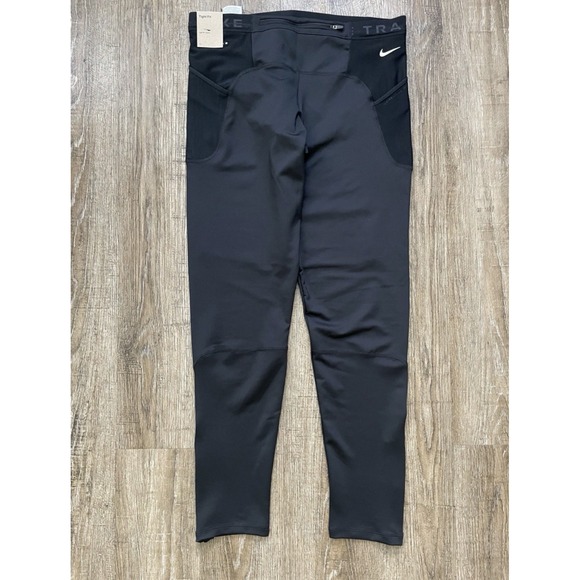 Nike Trail Lunar Winterized Running Tights Black Men's Size Medium FB8599-010 NW - Picture 3 of 5